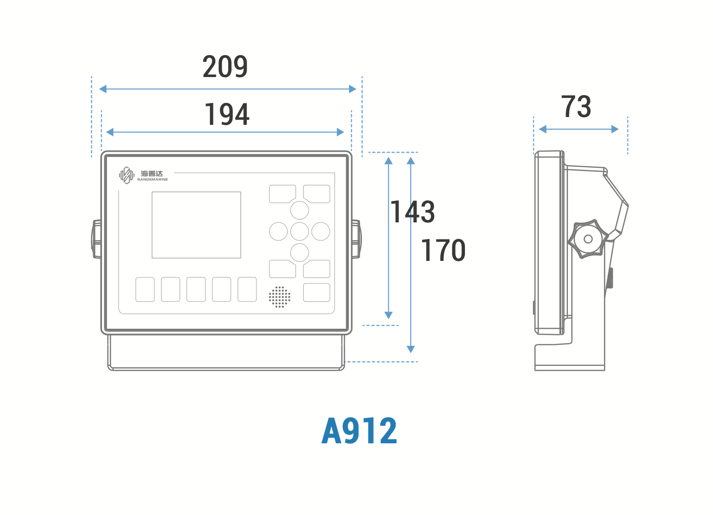 A912尺寸图