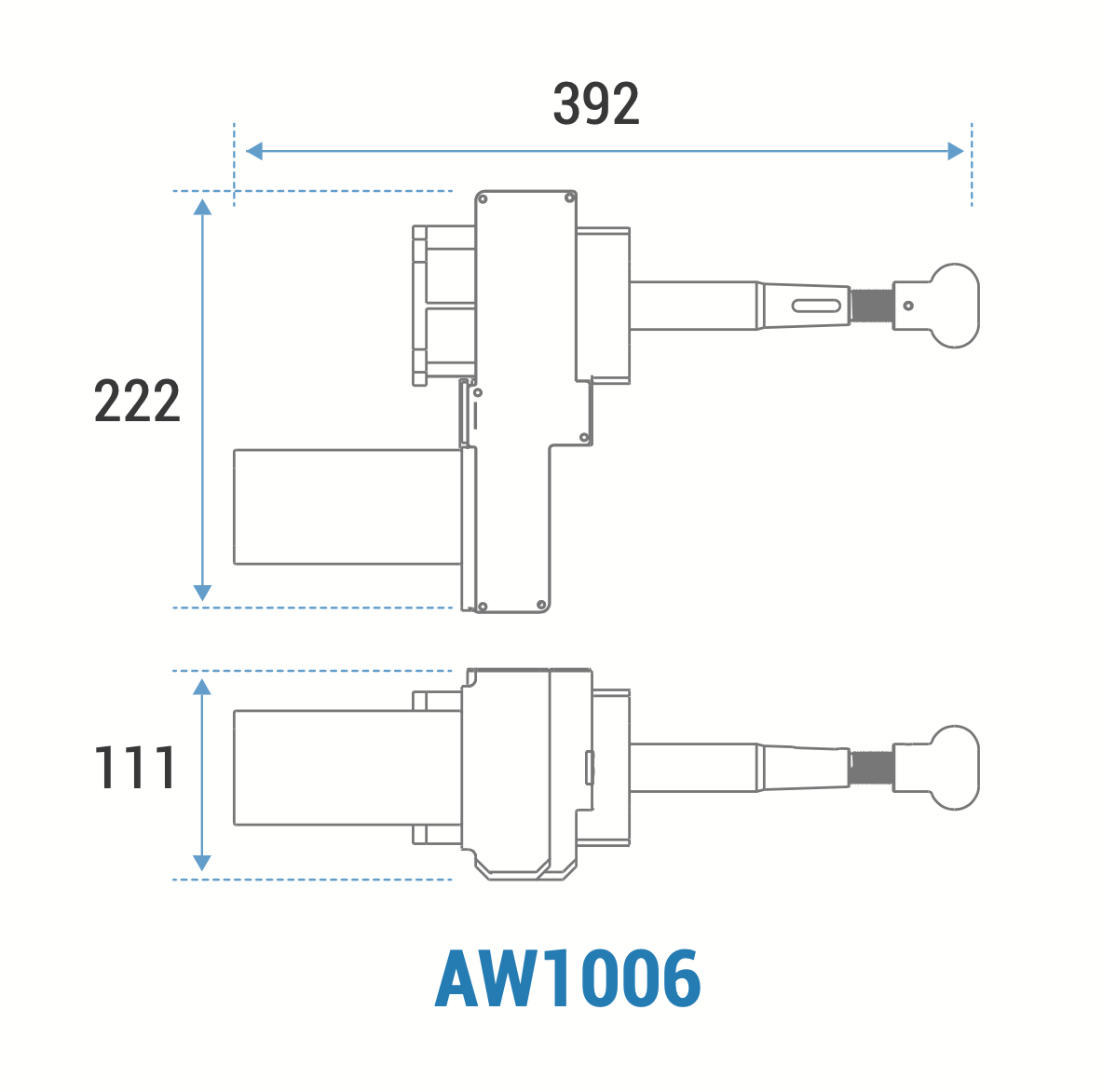 AW 1006 尺寸图